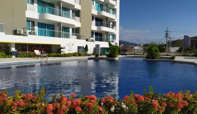 Rodadero Sur Santa Marta Edificio Aragoa a 150 metros del mar